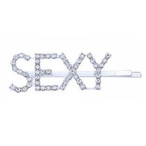 SEXY Rhinestone Bobby Pin Barrette Hair Accessory